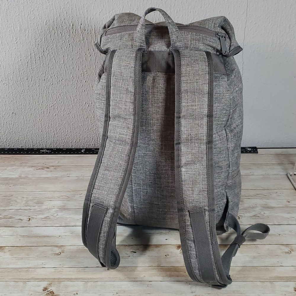 Herschel Supply Company | Iona Backpack Raven Crosshatch Grey & Black Red Inside - Picture 6 of 15